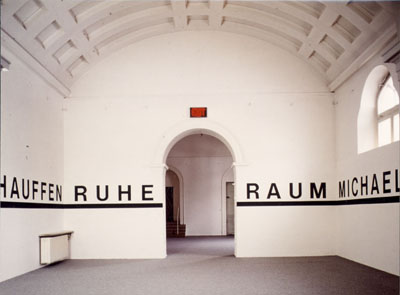 Ruhe-Raum, 1990